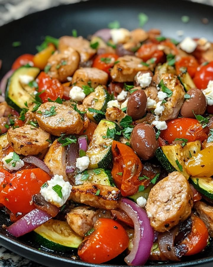 Sauté Méditerranéenne Sausage