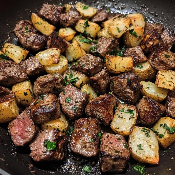 Bouchées Steak Ail Beurre