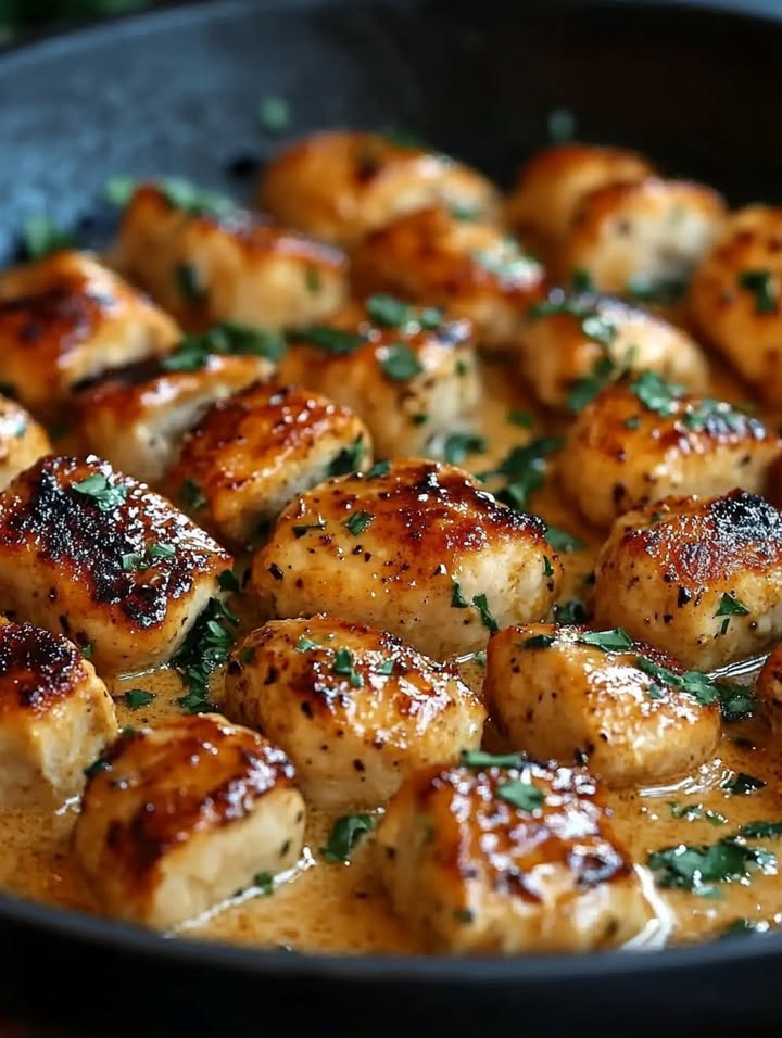 Poulet Crémeux Épicé