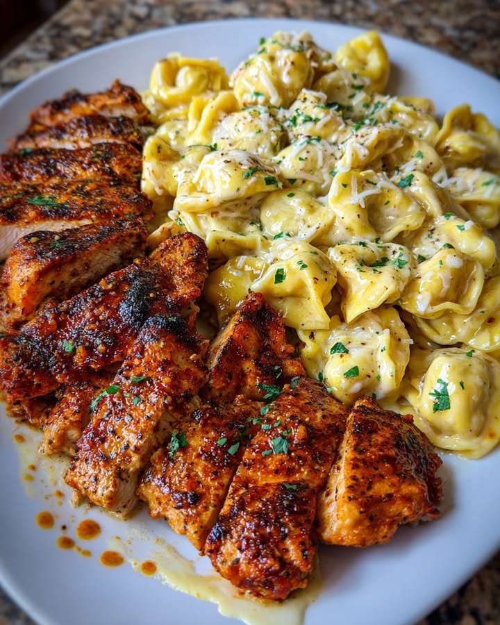 Poulet Cajun Crémeux : Recette Facile et Savoureuse 2 Poulet Cajun Crémeux