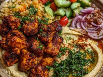 Bowl de Poulet Épicé : Recette Savoureuse et Facile à Préparer