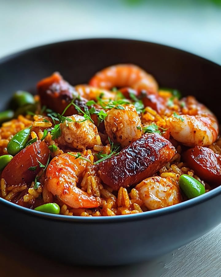Jambalaya Créole Savoureux : Recette Authentique et Facile 2 Jambalaya Créole Savoureux