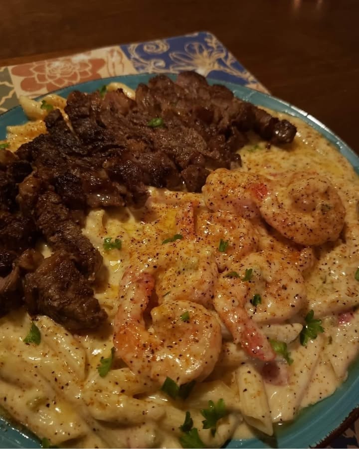 Steak et Crevettes Savoureux : La Recette Facile 2 Steak et Crevettes