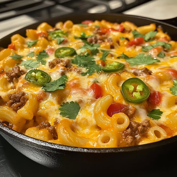 Macaroni Bœuf Jalapeño : Recette Facile et Savoureuse 2 Macaroni Bœuf Jalapeño