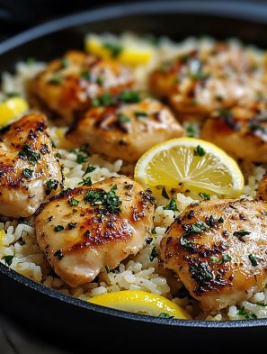 Poulet Méditerranéen Citronné