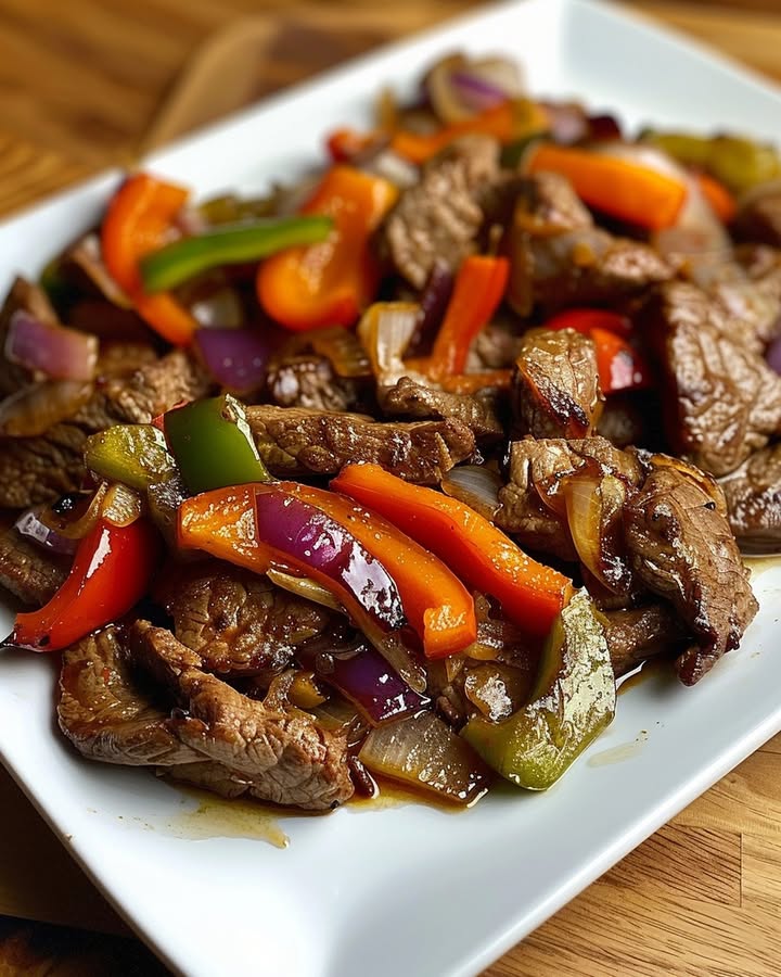 Boeuf Poivron Sauté Facile : Recette Rapide et Savoureuse 2 Boeuf Poivron Sauté
