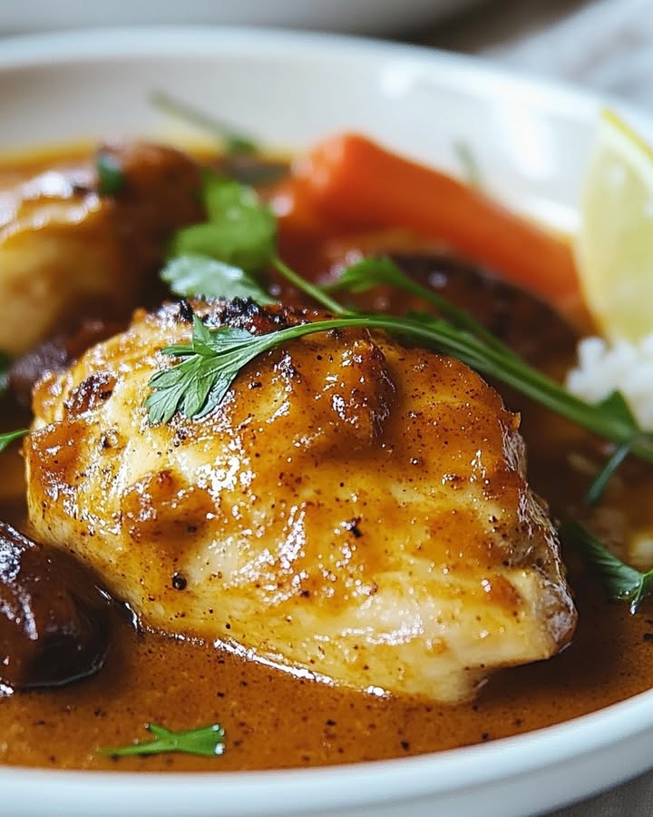 Poulet Coco Réunionnais : Recette Authentique et Savoureuse 2 Poulet Coco Réunionnais