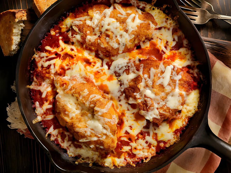 Poulet Crème Parmesan : Recette Facile et Savoureuse 2 Poulet Crème Parmesan