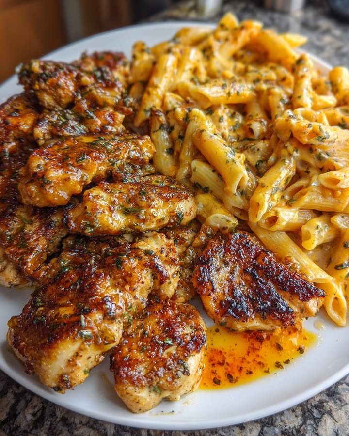 Poulet Cajun Crémeux