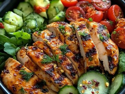 Salade Poulet Grillé : Recette Savoureuse et Facile à Préparer