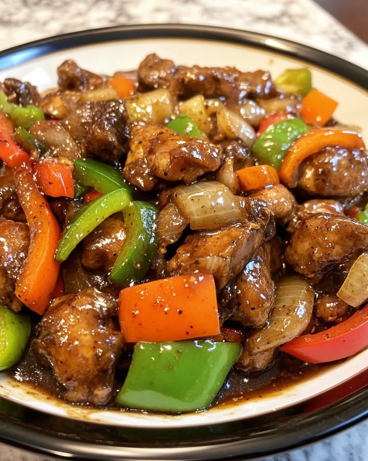 Poulet Poivre Noir Authentique : Recette Facile et Savoureuse 2 Poulet Poivre Noir