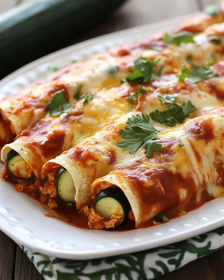 Enchiladas Courgette Keto : Recette Facile et Savoureuse 2 Enchiladas Courgette Keto