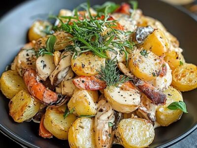 Salade Crevettes Aneth : Recette Facile et Savoureuse