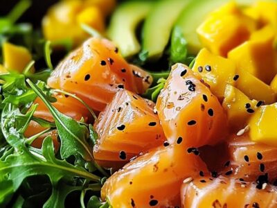 Salade Saumon Mangue : Recette Facile et Savoureuse