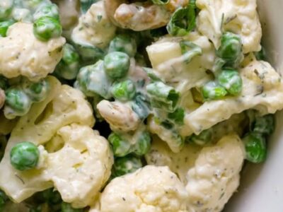 Salade Cauliflower Crémeuse : Recette Facile et Savoureuse