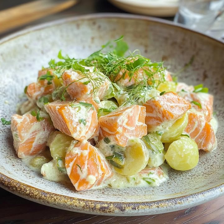 Salade Saumon Savoureuse