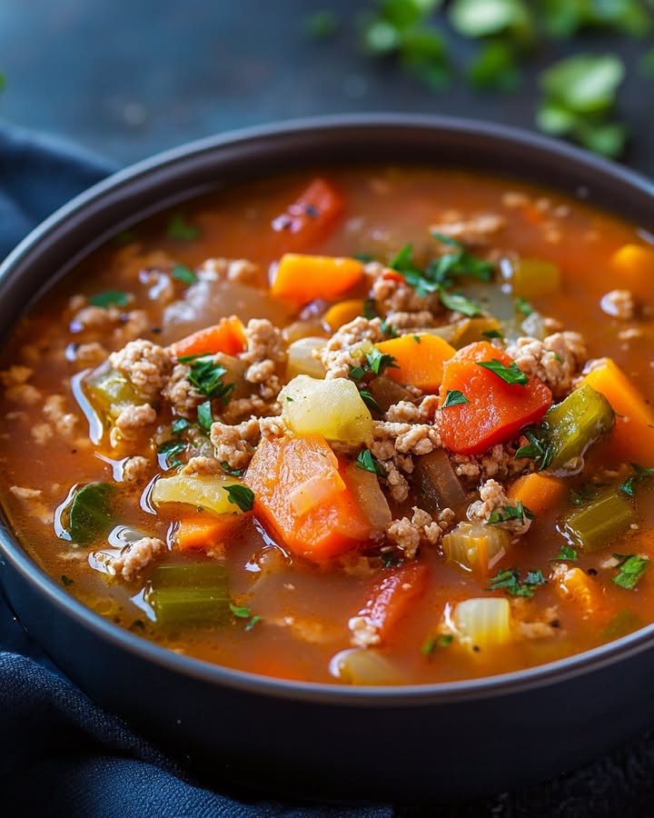 Soupe Légumes Dinde