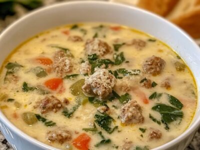 Soupe Parmesan Crémeuse : Recette Facile et Savoureuse