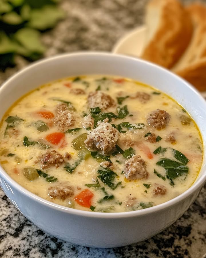 Soupe Parmesan Crémeuse