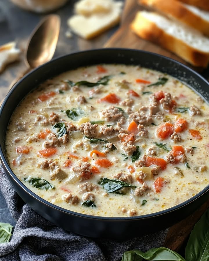 Soupe Crémeuse Italienne
