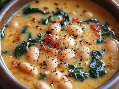 Soupe Crémeuse Toscane : Recette Facile et Savoureuse