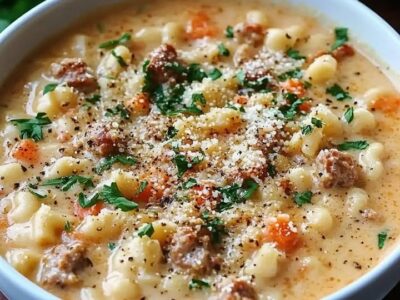Soupe Crémeuse Italienne : Recette Facile et Authentique