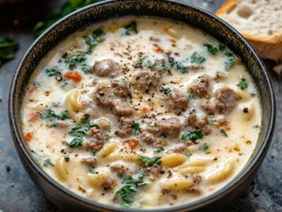 Soupe Crémeuse Italo-Américaine : Recette Facile et Savoureuse