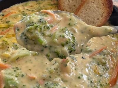 Soupe Brocoli Cheddar Facile et Savoureuse