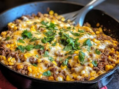 Skillet de Boeuf Mexicain Savoureux et Rapide
