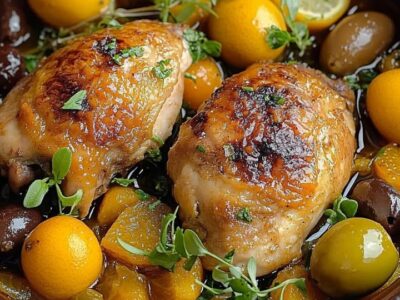 Tajine Poulet Agrumes : Recette Facile et Savoureuse