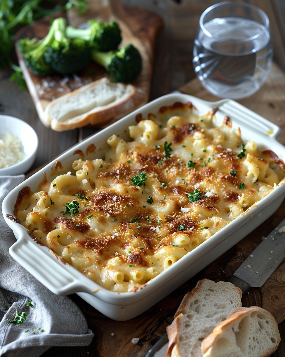 Gratin Macaronis Au Fromage