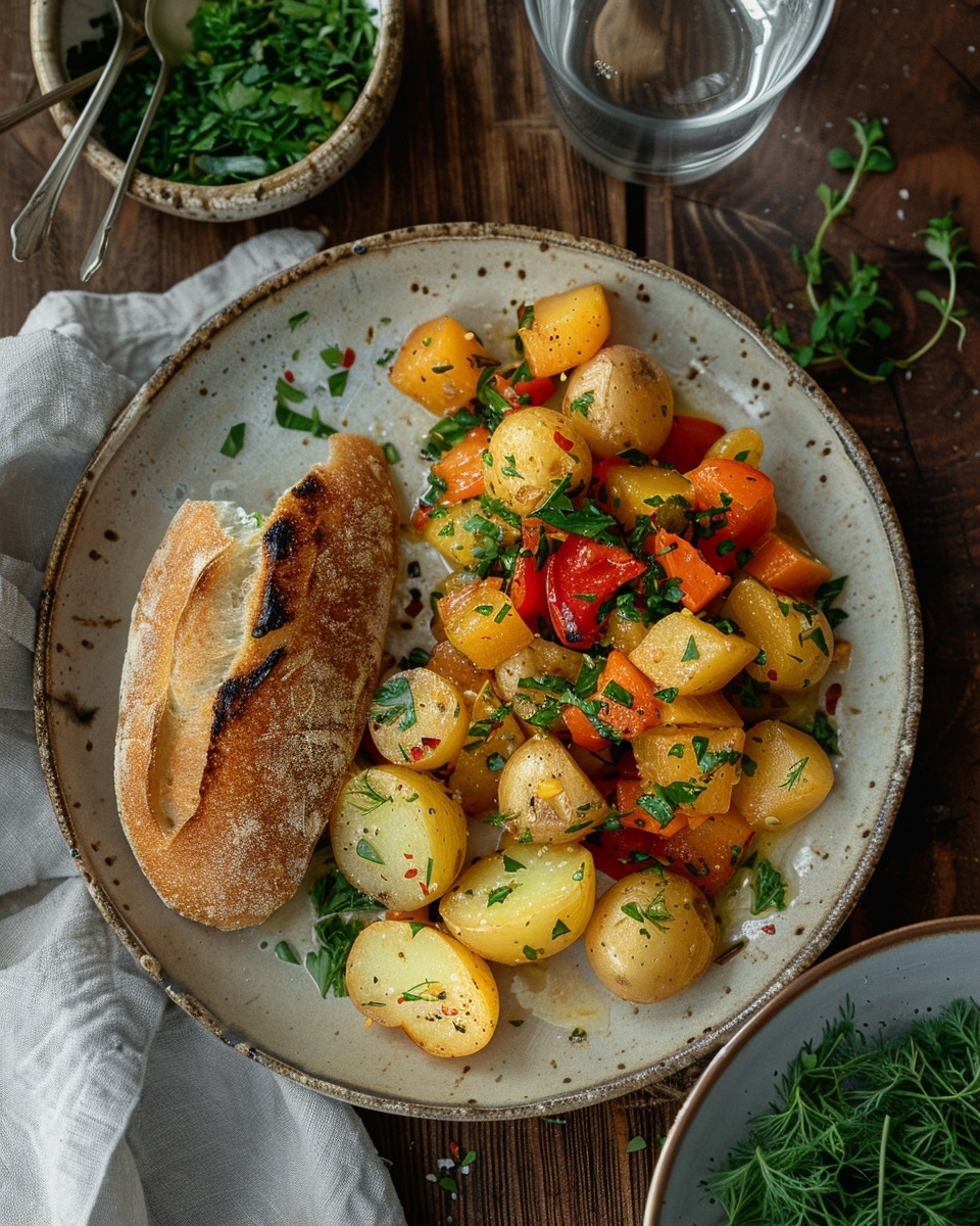 Poêlée de légumes printaniers