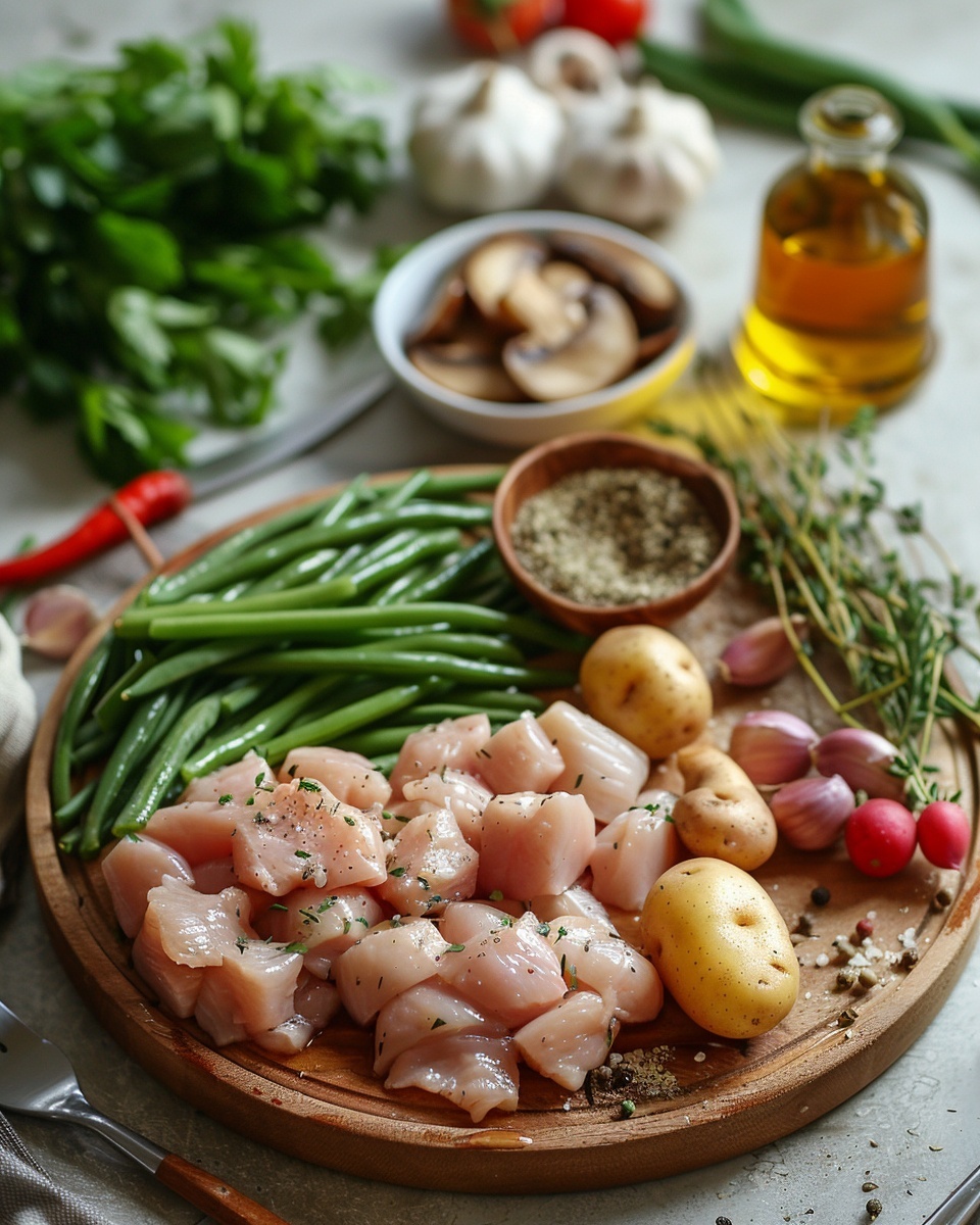 Recette Facile de Poulet à la Crème et aux Champignons Recettes Pompettes