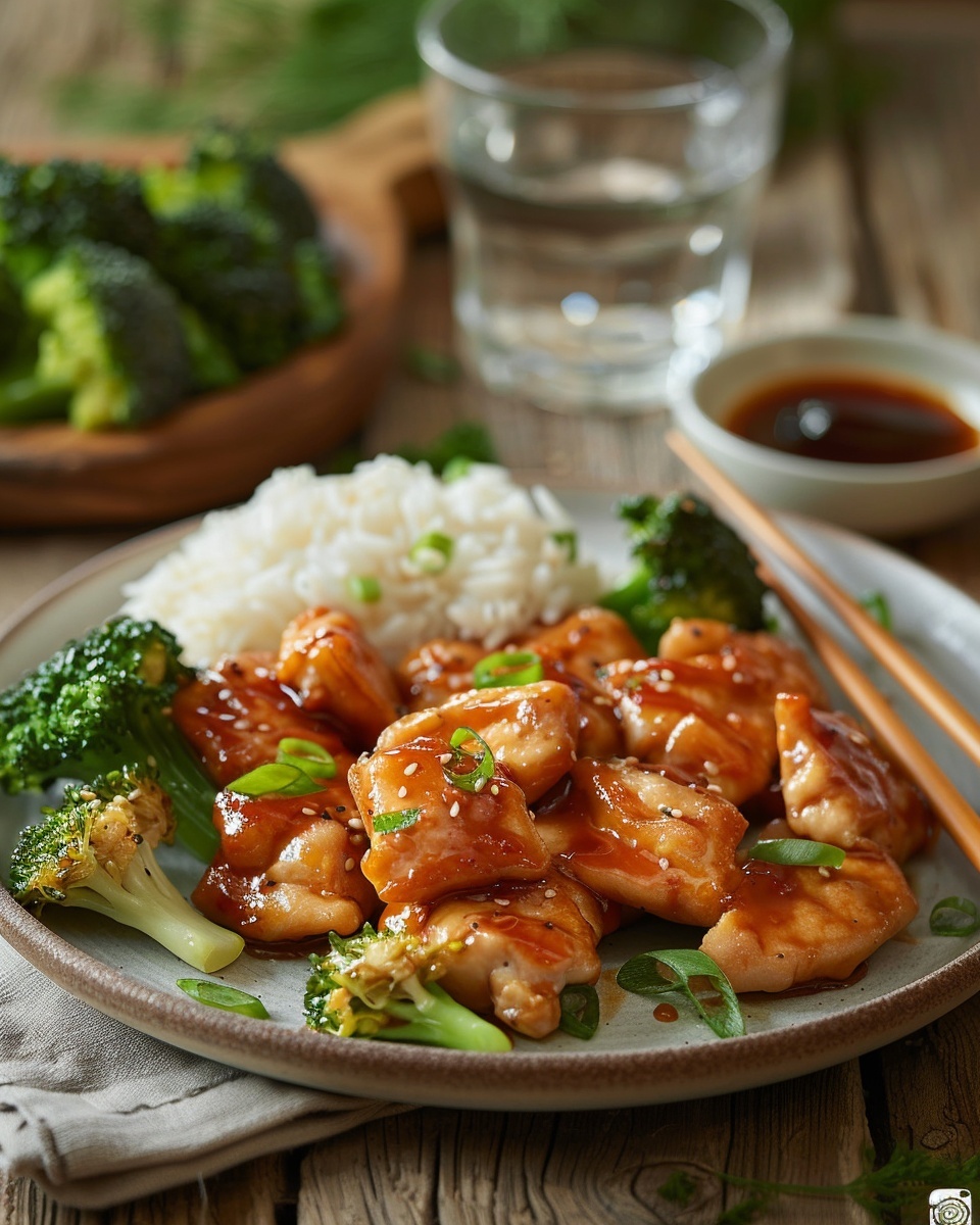 Poulet Sauce Soja Recette