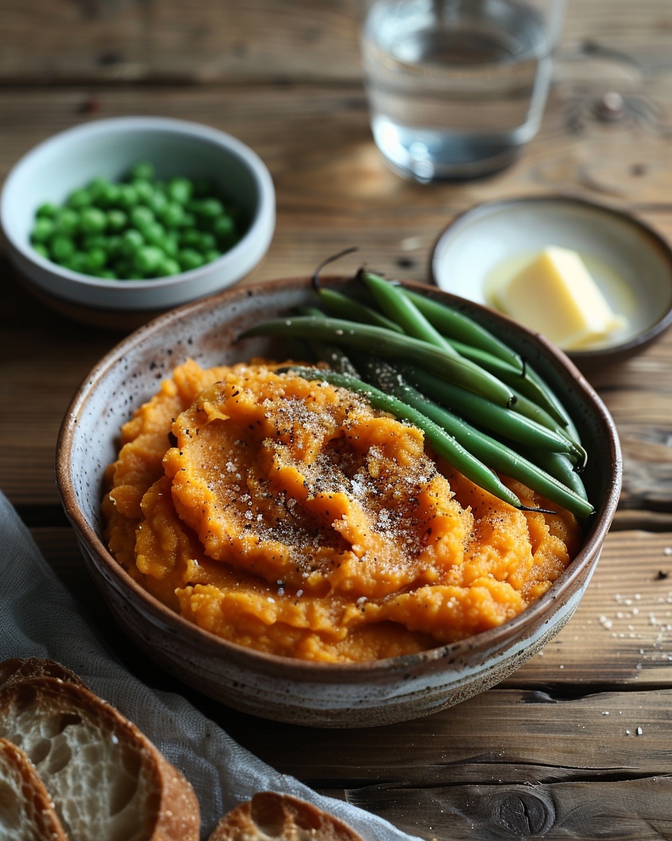 Purée de patate douce maison