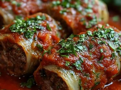 Boeuf Roulé Marinara : Recette Facile et Savoureuse