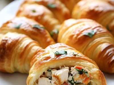 Roulés Poulet Crémeux Faciles : Recette Savoureuse et Rapide