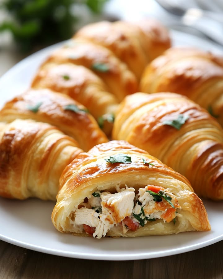 Roulés Poulet Crémeux