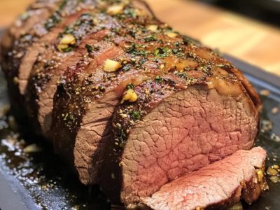 Rôti De Sirloin Ail Beurré : Recette Facile et Savoureuse