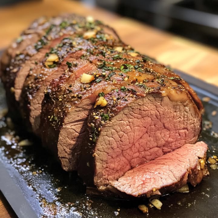 Rôti De Sirloin Ail Beurré