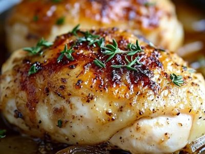 Poulet Oignons Suisses : Recette Facile et Savoureuse