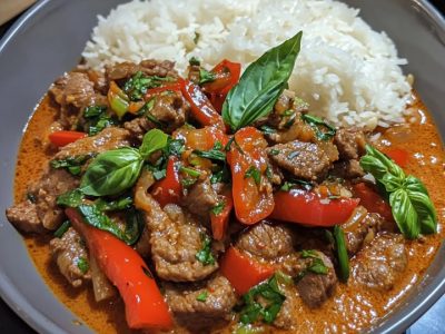 Boeuf Rouge Thaïlandais Authentique : Recette Facile et Savoureuse