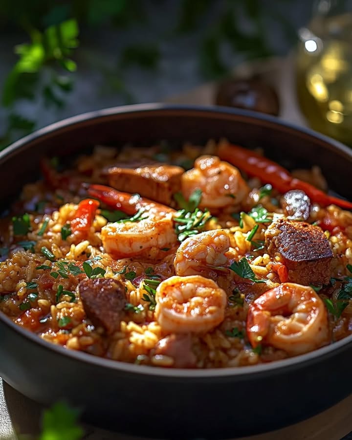 Jambalaya Créole Épicée : Recette Authentique et Savoureuse 2 Jambalaya Créole Épicée