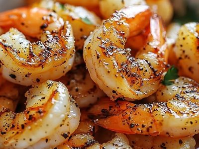 Crevettes Parmesan Ail Air Fryer : Recette Facile et Savoureuse