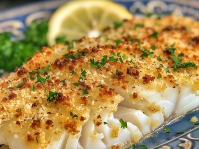 Cabillaud Parmesan Croûté : Recette Facile et Savoureuse