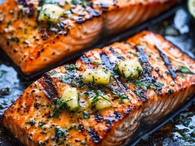 Saumon Grillé Ail Lime : Recette Facile et Savoureuse