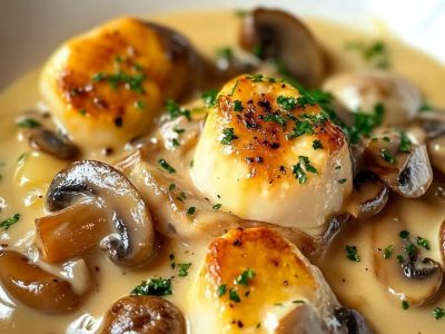 Blanquette Saint-Jacques Gourmande : Recette Facile et Savoureuse