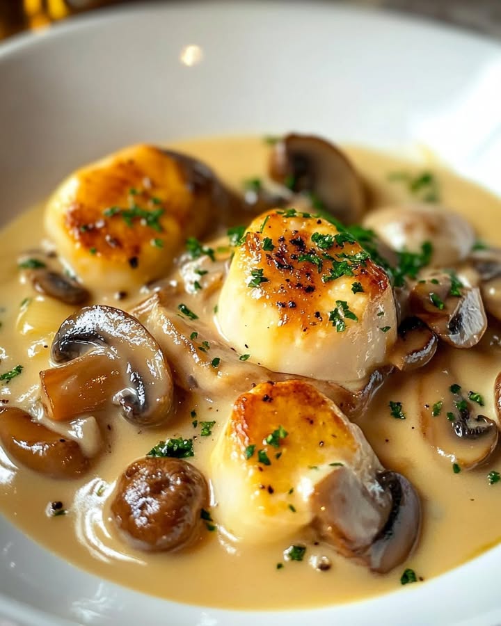 Blanquette Saint-Jacques Gourmande : Recette Facile et Savoureuse 2 Blanquette Saint-Jacques Gourmande