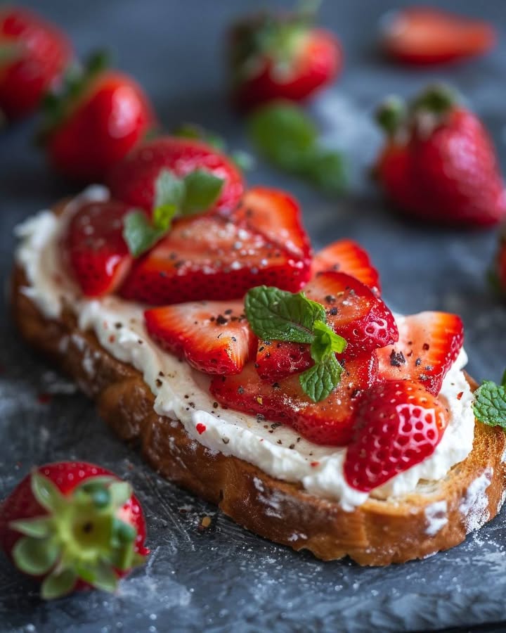 Toast Ricotta Fraîcheur : Recette Rapide et Savoureuse 2 Toast Ricotta Fraîcheur
