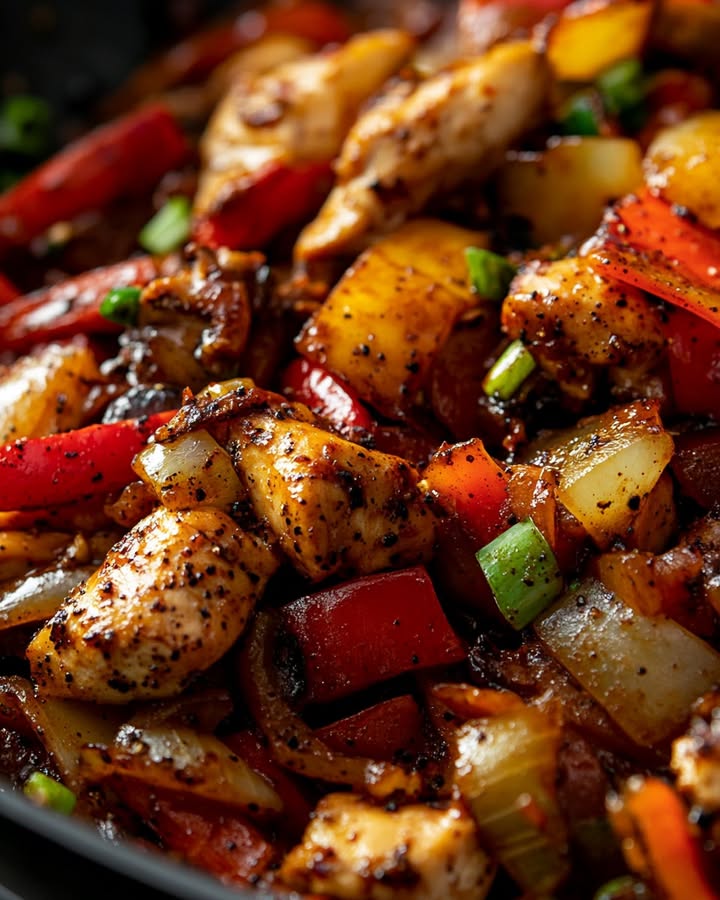 Poulet Poivre Sauté : Recette Facile et Savoureuse 2 Poulet Poivre Sauté